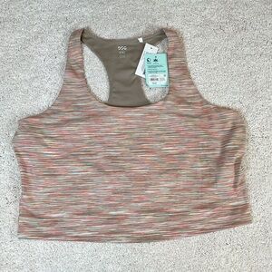 DSG Women’s Momentum Crop Tank with‎ Built in Bra Size XXL NWT
